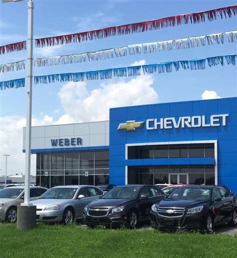 Weber chevrolet granite city - See hours of operations and directions to the Weber Chevrolet dealerships in St. Louis including Creve Coeur, MO, Granite City & Columbia, IL. Granite City 618-451-7913; Columbia 866-260 …